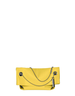 borsa in pelle Cini n°1 giallo smile 7405 C