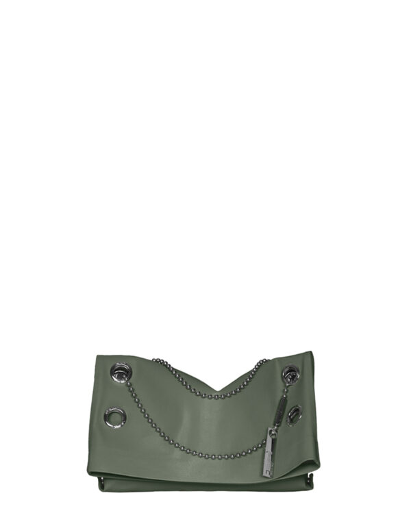 borsa in pelle CINI n°1 Verde Asparago 7771 C