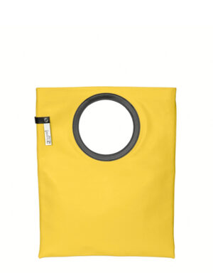 borsa in pelle LUCIA n°1 giallo smileo dampai