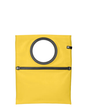 borsa in pelle LUCIA n°1 giallo smile dampai