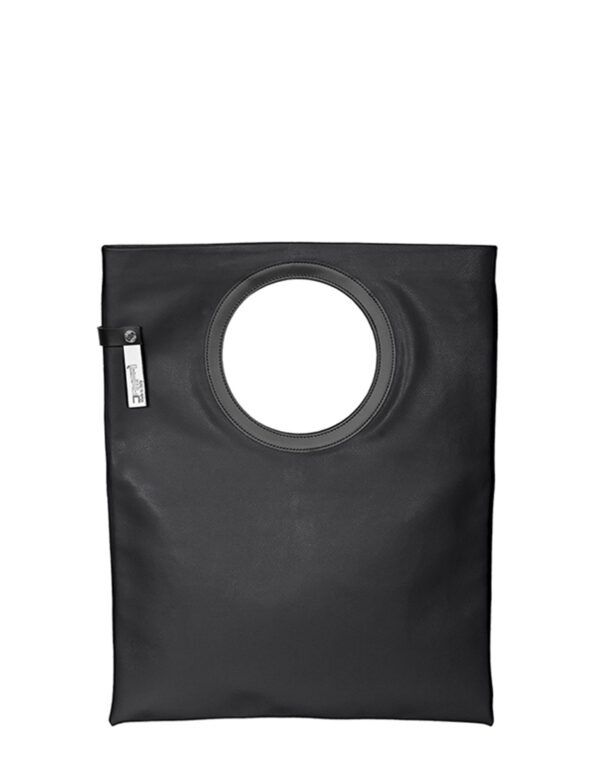 borsa in pelle LUCIA n°1 nero pece dampai