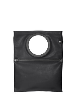 borsa in pelle LUCIA n°1 nero pece dampai