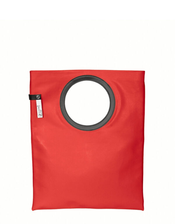 borsa in pelle LUCIA n°1 rosso amore dampai