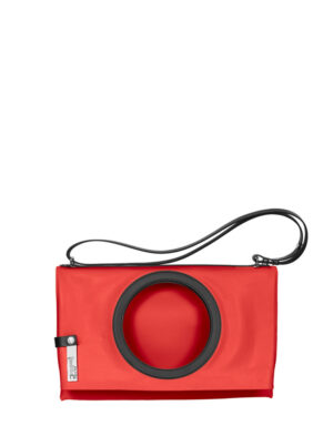 borsa in pelle LUCIA n°1 rosso amore dampai