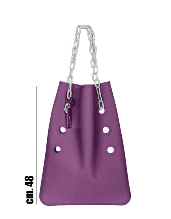 borsa in silicone damascata Cini n°2