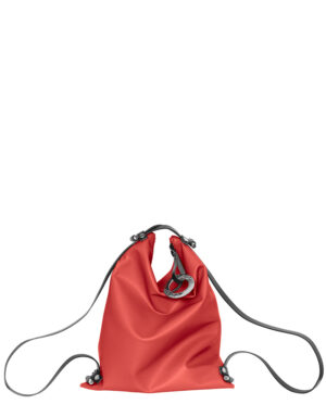 borsa zaino in pelle LILLY Rosso Amore 200 C