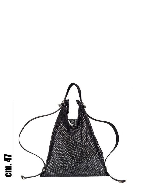 borsa trasformabile in zaino LILLY in rete plastificata dampai
