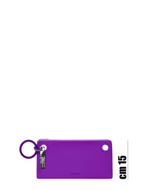 POUCH in silicone Viola 2597C