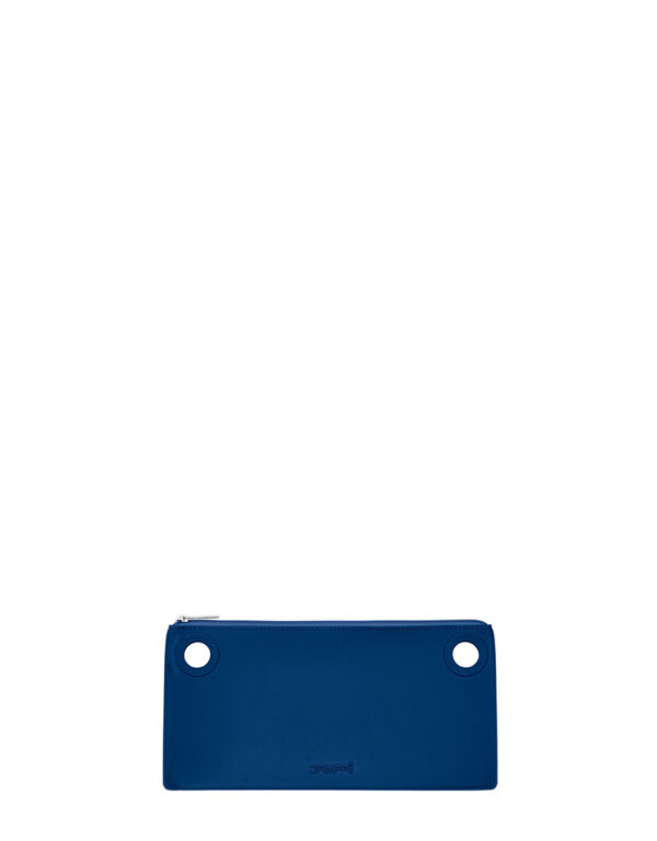 POUCH in silicone Blu Navy 295C