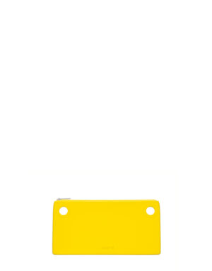 POUCH in silicone Giallo Smile 7548C