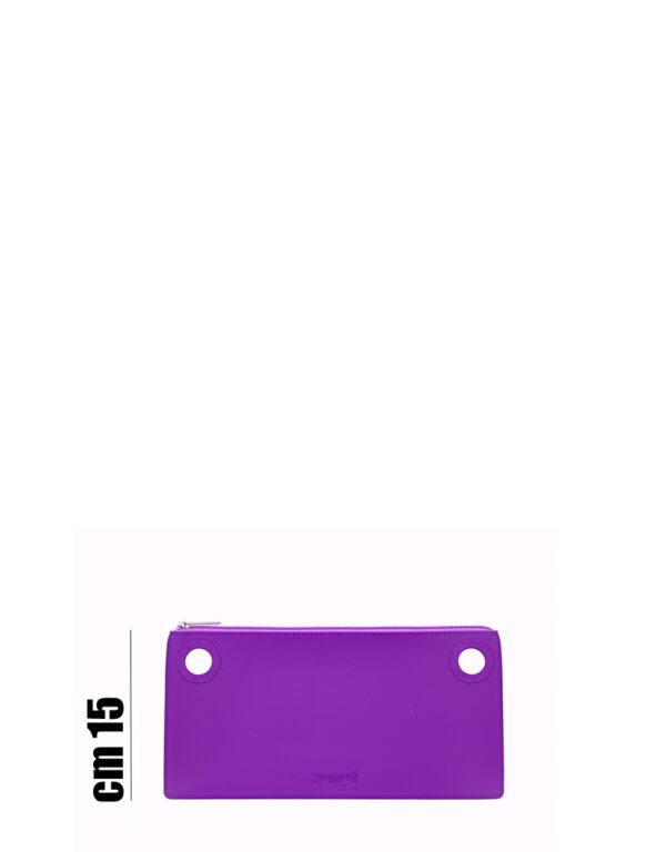 POUCH in silicone Viola 2597C