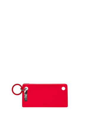 POUCH in silicone Rosso 185C