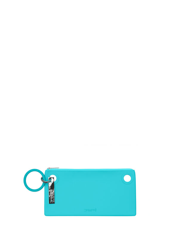 POUCH in silicone Tiffany 319C