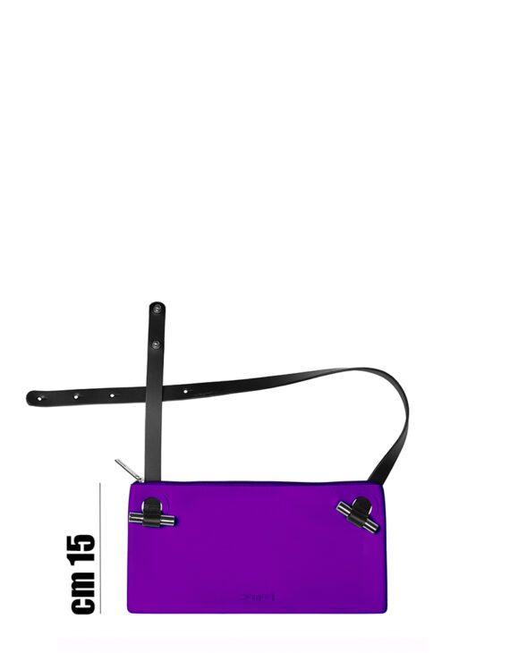 POUCH in silicone Viola 2597C